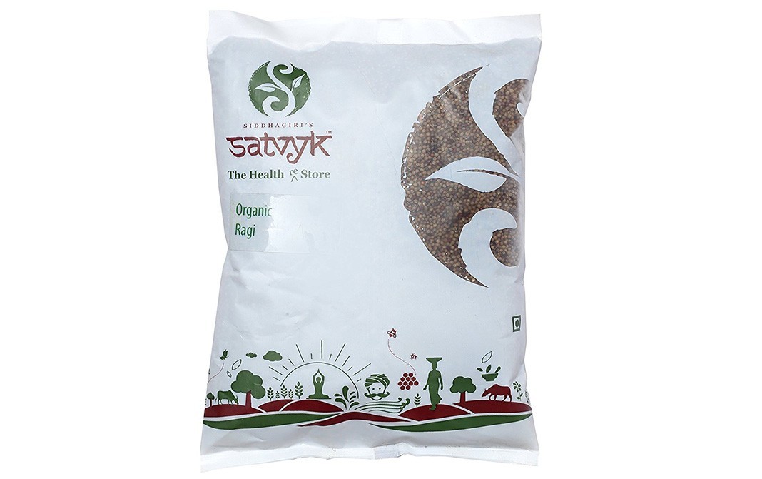 Siddhagiri's Satvyk Organic Ragi    Pack  1 kilogram